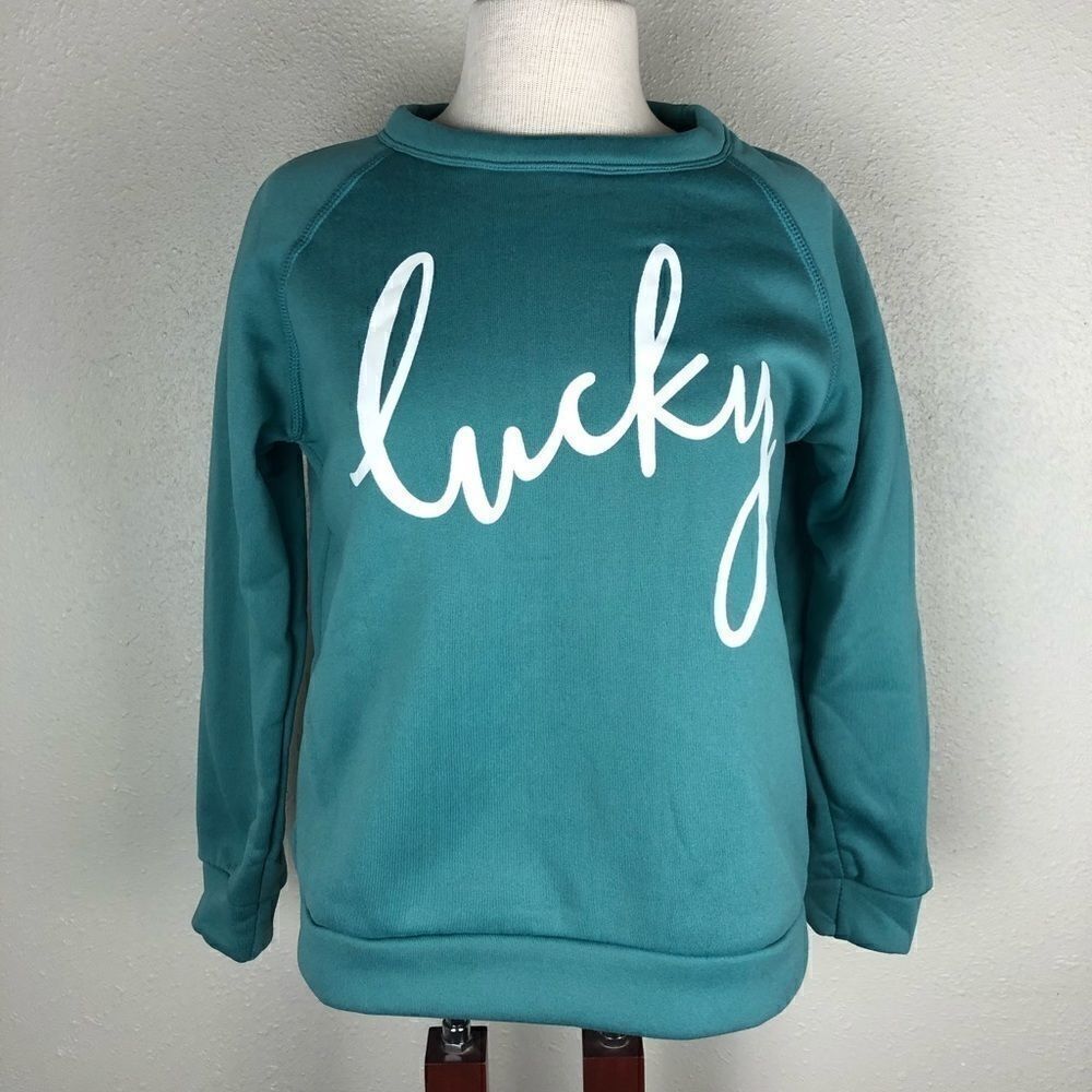 “Lucky” Sweatshirt Size Medium